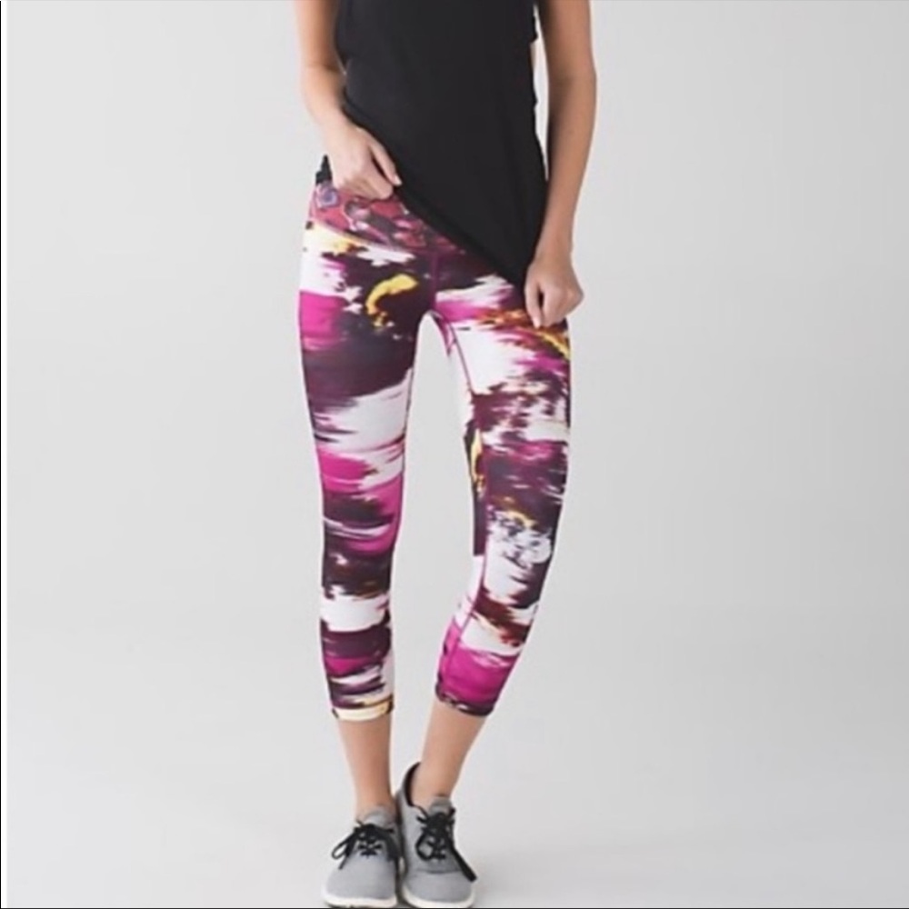 High rise lululemon wunder unders